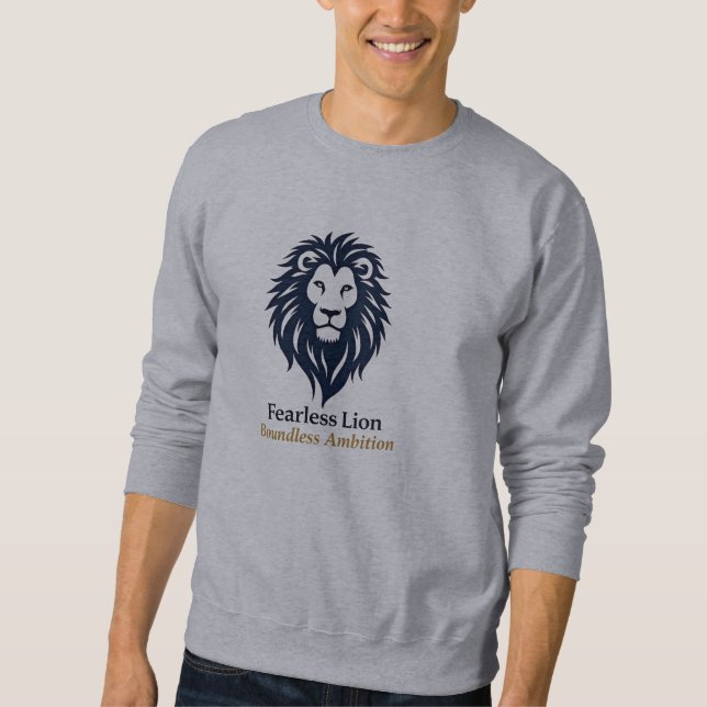 Sudadera Ambición sin límites Arte Motivador (Anverso)