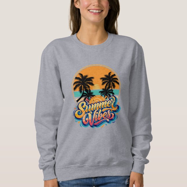 Sudadera Ambiente de verano (Anverso)