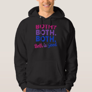 Sudadera Ambos Son Buenos Bandera Orgullo Mes Bisexu