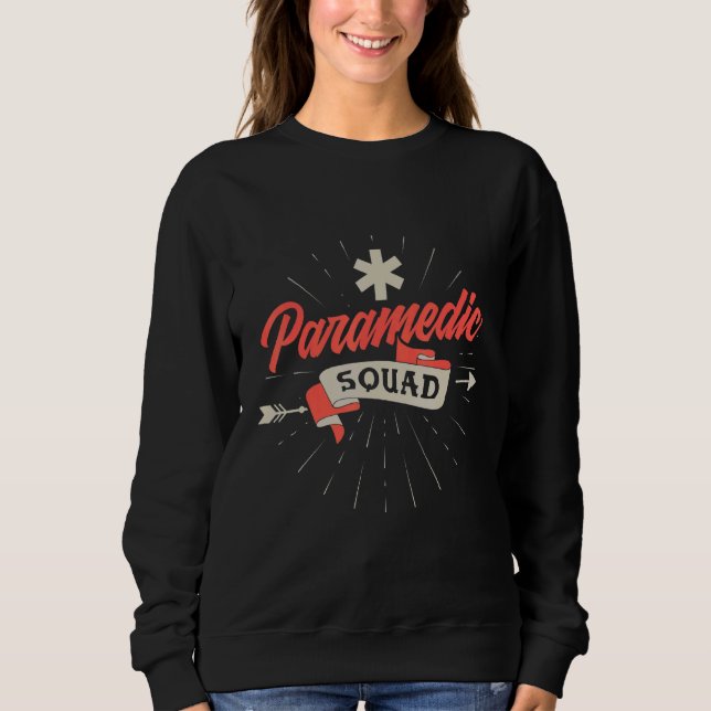 Sudadera Ambulancia EMT de Escuadrón Paramédico (Anverso)