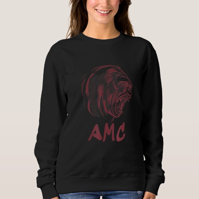 Sudadera Amc To The Moon Short Squeeze Ape Invertir Existen (Anverso)