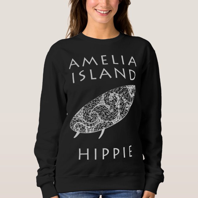 Sudadera Amelia Island Surf Hippie (Anverso)