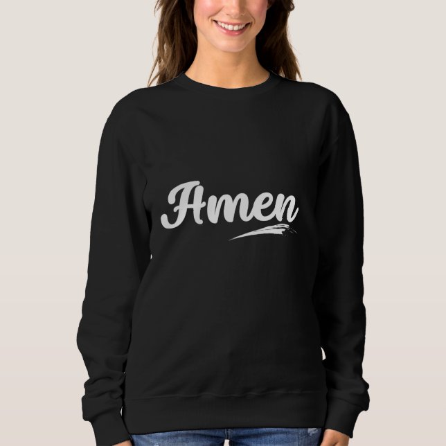 Sudadera Amén (Anverso)