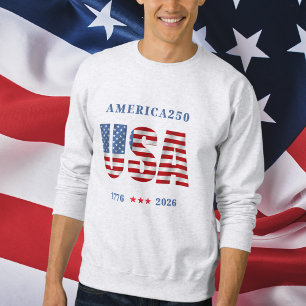 Sudadera AMERICA250 1776-2026 Celebración Hombres