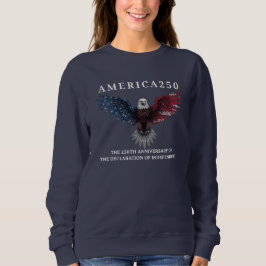 Sudadera AMERICA250 Independence Day July 4th 2026 