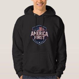 Sudadera America First - T-Shirt