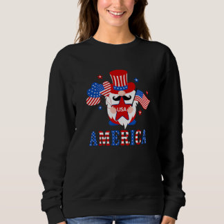 Sudadera America Gnome American Flag 4th Of July Family Mat
