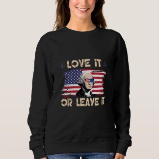 Sudadera America Love It Or Leave It 4