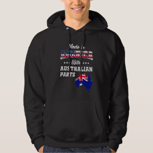 Sudadera América Partes Australianas Mapa de Australia Band