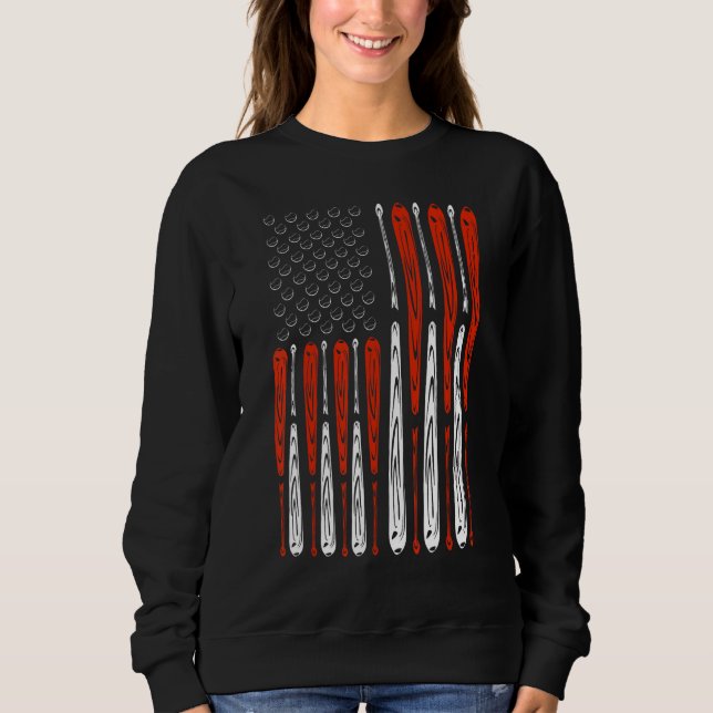 Sudadera America Pride Flag Patriotic Independence Day July (Anverso)