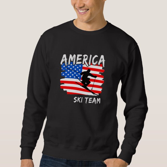 Sudadera America Ski   (Anverso)