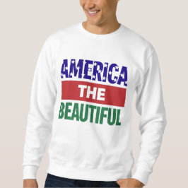 Sudadera America The Beautiful Topographical Map