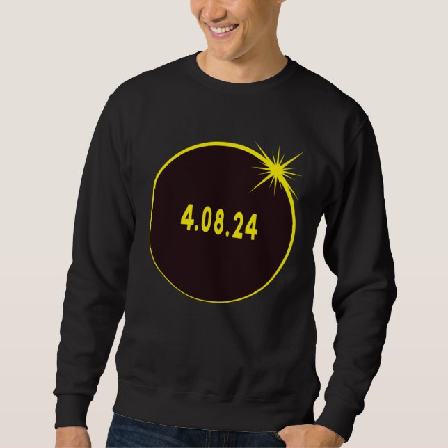 Sudadera America Totality Spring 4 08 24 Total Solar Eclips (Anverso)