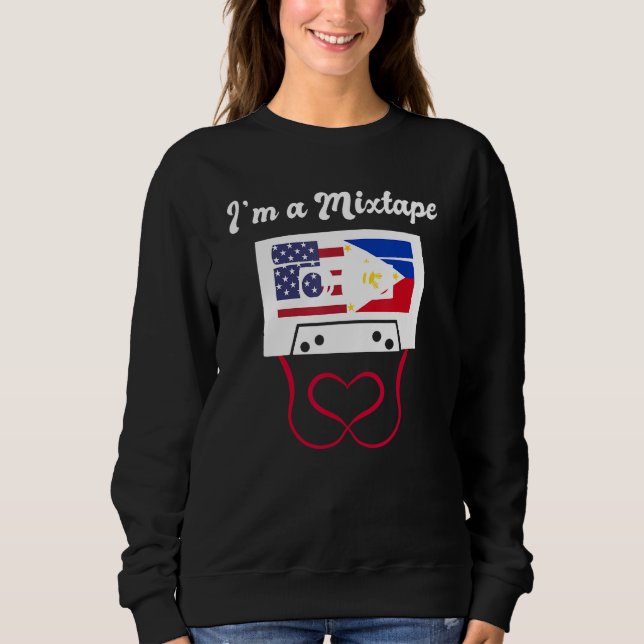 Sudadera America USA American Philippines Filipino Mixed DN (Anverso)