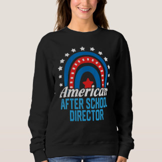 Sudadera American After School Director Rainbow Usa Flag 4t