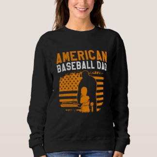 Sudadera American Baseball Dad Father's Day Baseball For Me