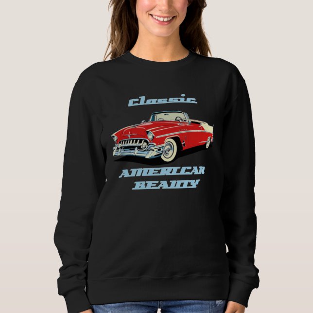 Sudadera American Beauty Classic Car show 1955 IMPERIA CABR (Anverso)