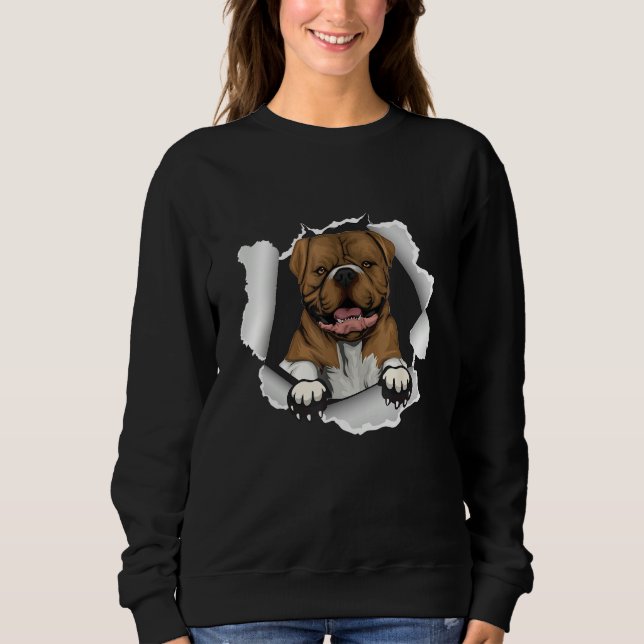 Sudadera American bulldog Dog    For Father s Day (Anverso)