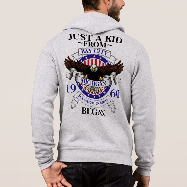 Sudadera American Eagle Hometown (Reverso)