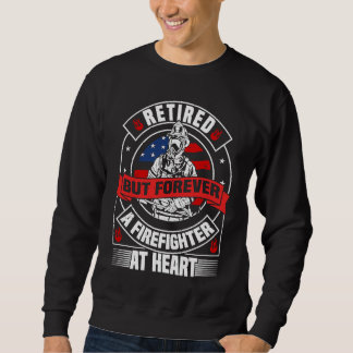 Sudadera American Firefighter Retirement US Flag Retiree Fi