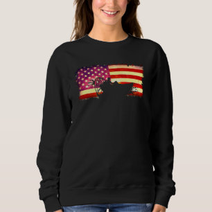 Sudadera American Flag Airboat Captain Racing Tour America 