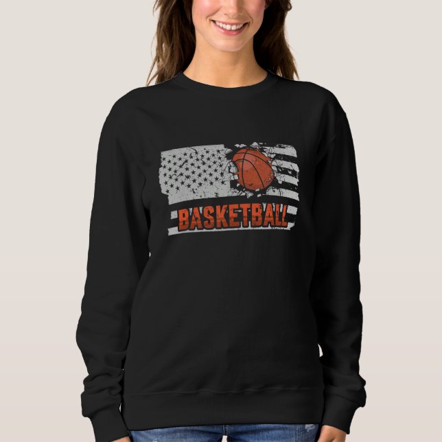 Sudadera American Flag Basketball (Anverso)