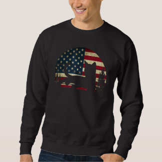 Sudadera American Flag Cat Kitty Patriotic 4th Of July Kitt