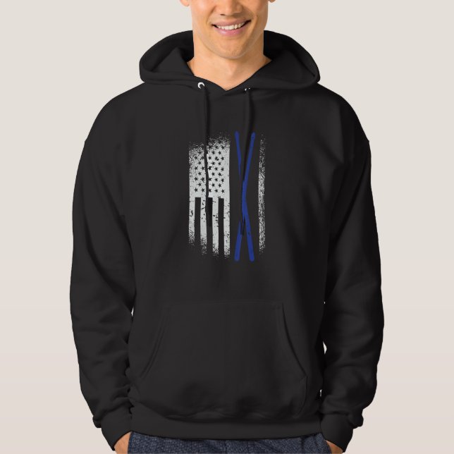 Sudadera American Flag Drumsticks (Anverso)