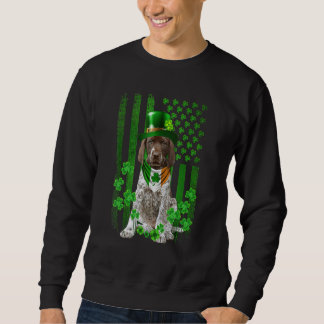 Sudadera American Flag GermanShorthaired Pointer Dog Hat Ir