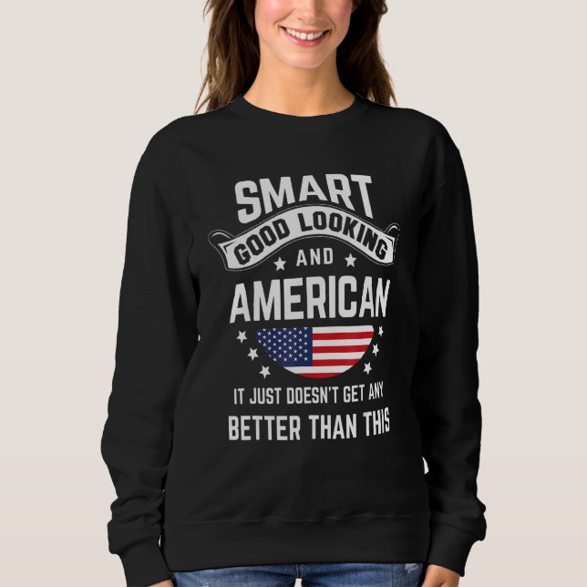 Sudadera American Flag Native Pride  USA American Roots (Anverso)
