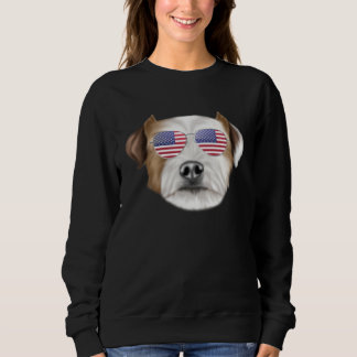 Sudadera American Flag Parson Russell Terrier Dog America P