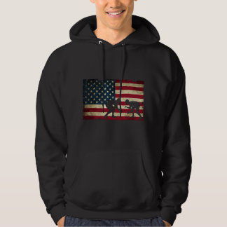 Sudadera American Flag Wrestling - Cool USA Wrestle for Fan