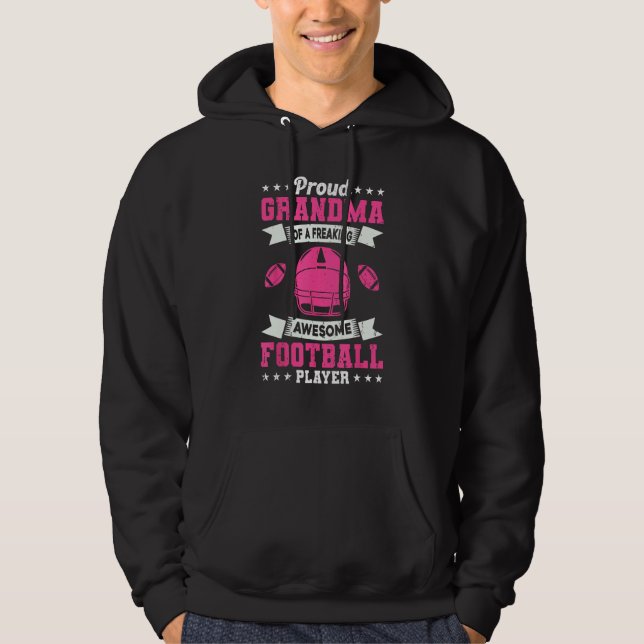 Sudadera American Football Grandma Grandmother Grandmom The (Anverso)