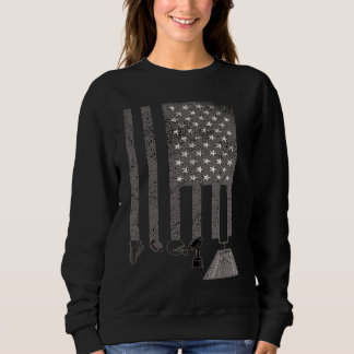 Sudadera American Football Patriotic USA US Flag Men Women