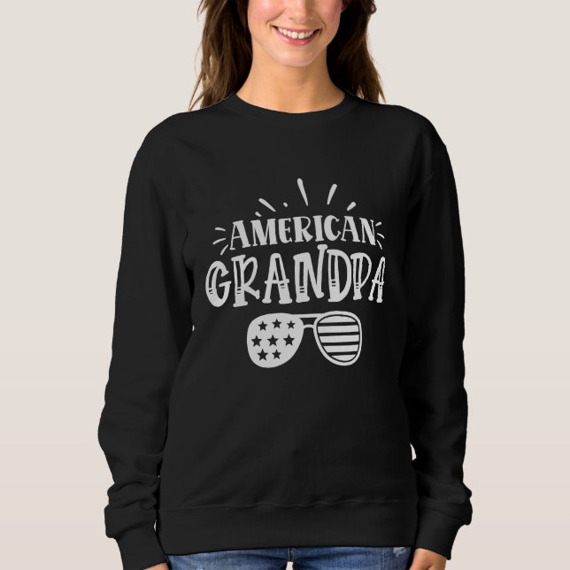 Sudadera American Grandpa  Grandpa (Anverso)