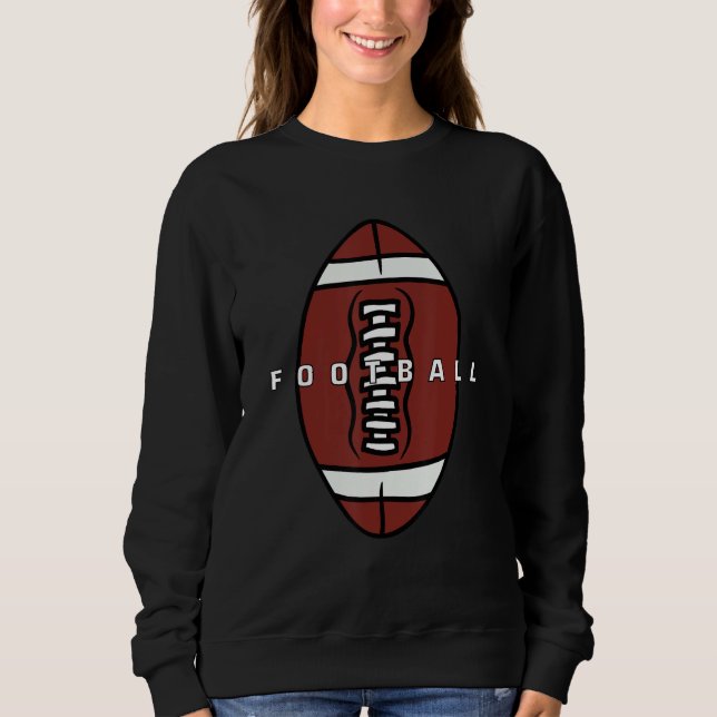 Sudadera American graphic Football funny (Anverso)