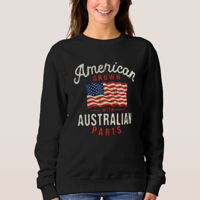 Sudadera American Grown with Australian Parts Patriotic Nat (Anverso)