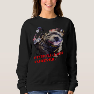 Sudadera American Pitbull Bull Lover Terrier Mom Ink Sp