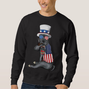Sudadera American Pitbull Dog Merica 4 De Julio