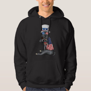 Sudadera American Pitbull Dog Merica 4 De Julio