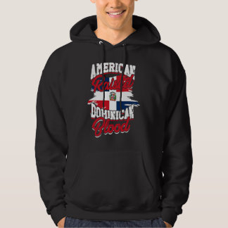 Sudadera American raised with dominican roots  Dominican Pr