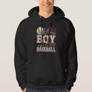 Sudadera American Sport Men Just A Boy Who Loves Baseball G