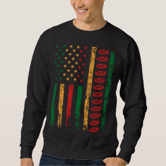 Sudadera American Sports Flag Black History Month Ultimate