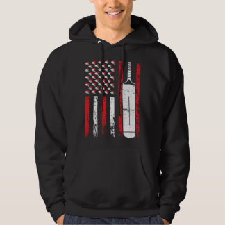 Sudadera American Sports Flag Christmas Cricket Athletic