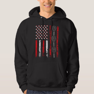 Sudadera American Sports Flag Christmas Tennis Racket Athle