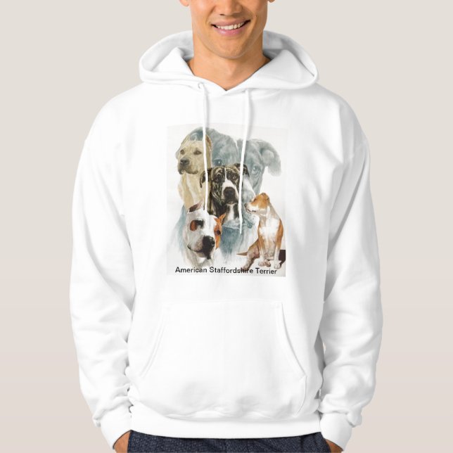 Sudadera American Staffordshire Terrier, (Anverso)