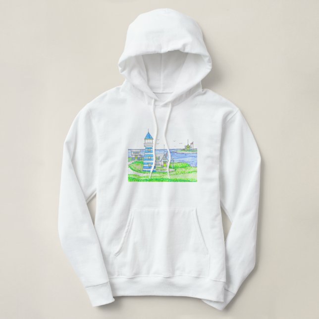 Sudadera Americana 2 Lighthouse Hoodie Sweatshirt (Diseño del anverso)