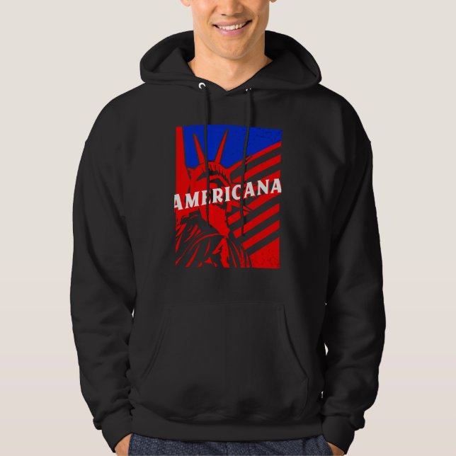 Sudadera Americana Statue of Liberty BJJ Jiu Jitsu MMA Figh (Anverso)