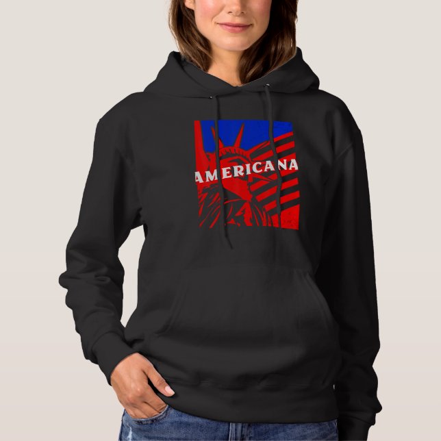 Sudadera Americana Statue of Liberty BJJ Jiu Jitsu MMA Figh (Anverso)