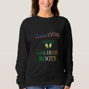 Sudadera Americano con raíces irlandesas Slainte
